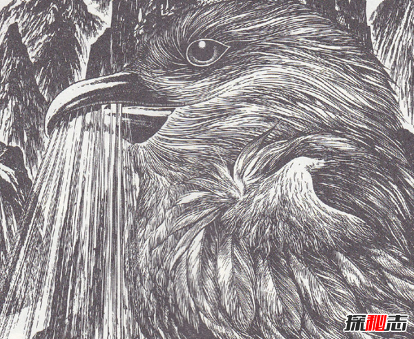 古代神獸商羊,一足鳥伴水而生招大雨(水祥吉兆)