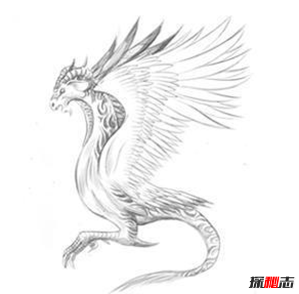 古代神獸商羊,一足鳥伴水而生招大雨(水祥吉兆)